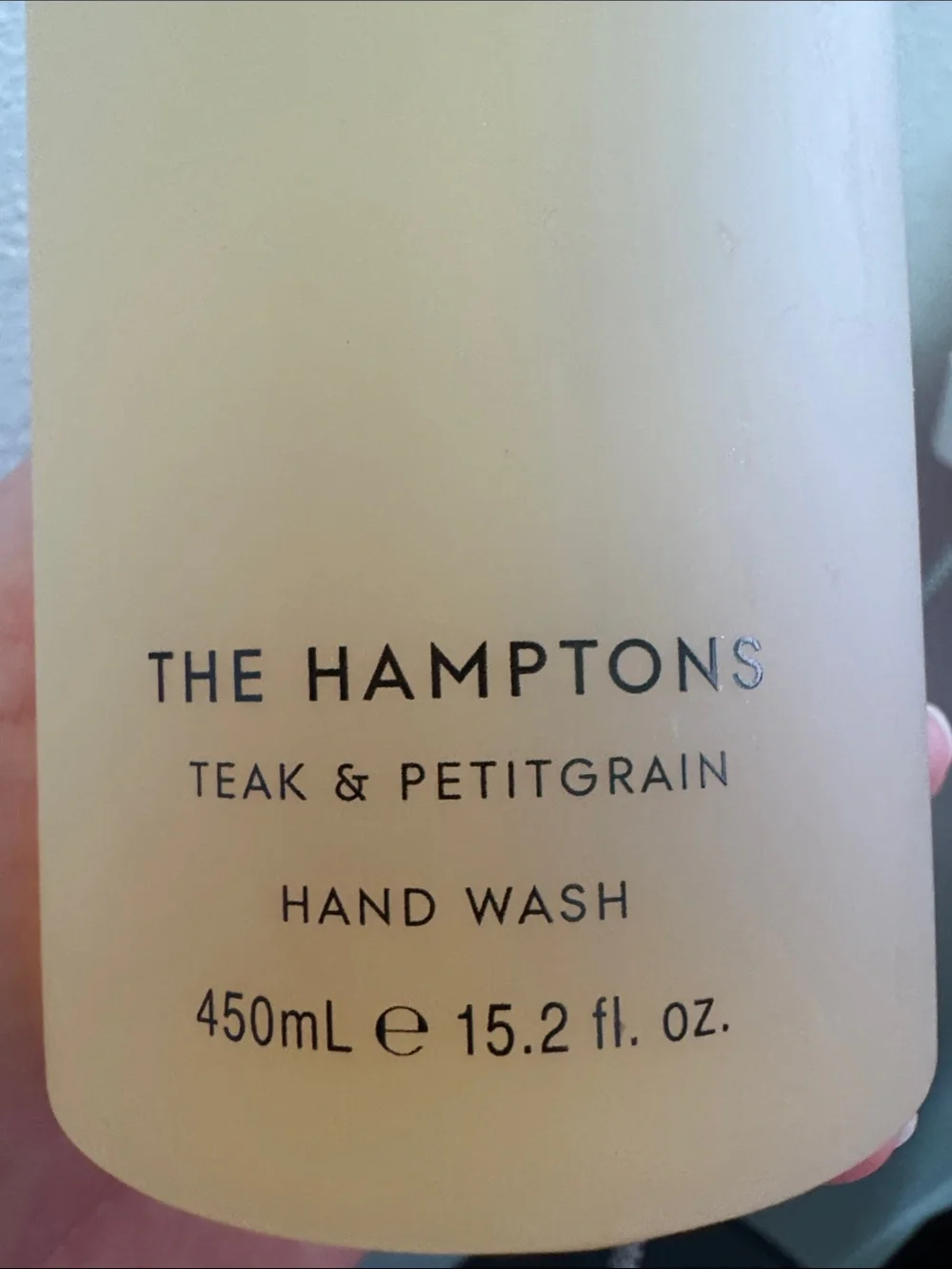 Glasshouse The Hamptons Hand Wash Teak & Petitgrain NEW